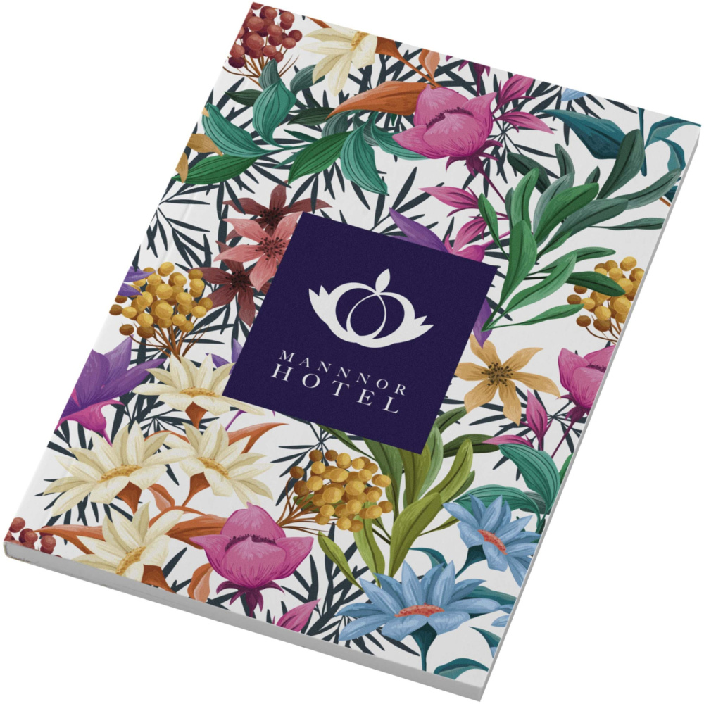 Logotrade werbemittel das Foto: Novella Austen A6 Softcover Notizbuch – 50 Blatt