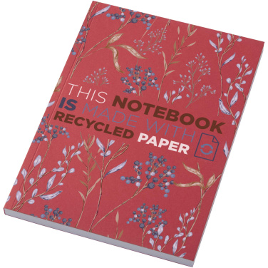 Logotrade Logogeschenke das Foto: Novella Austen A5 Softcover Notizbuch aus Recyclingmaterial – 100 Blatt