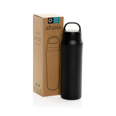 Logotrade werbemittel das Foto: Aviana™ Rowan RCS recycelte Wasserflasche 470ml