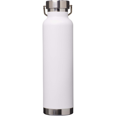Logotrade Geschäftsgeschenke das Foto: Thor 650 ml RCS-zertifizierte Kupfer-Vakuum Isolierflasche aus recyceltem Edelstahl