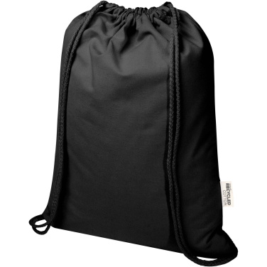 Logotrade Logogeschenke das Foto: Oregon Blend 140 g/m² GRS-recycelter Turnbeutel 5 L