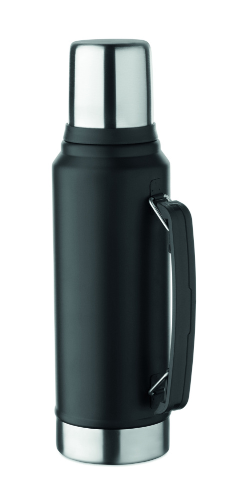 Logotrade werbemittel das Foto: Doppelwandige Flasche 1L