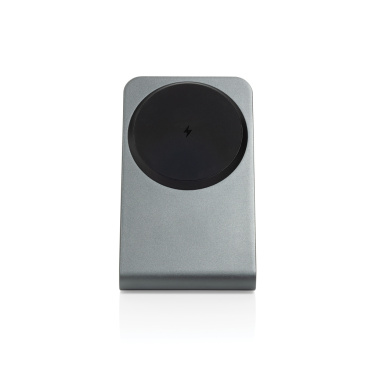 Logotrade Logogeschenke das Foto: Terra Aluminium 15W magnetischer Wireless-Charger