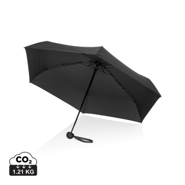Logotrade Firmengeschenke das Foto: 19,5“manueller Super-Mini-Schirm aus Aware™ rPET 190T Pongee