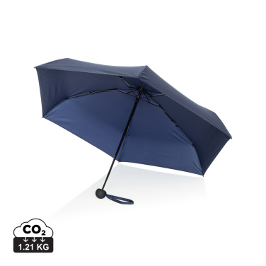 Logotrade Werbegeschenke das Foto: 19,5“manueller Super-Mini-Schirm aus Aware™ rPET 190T Pongee