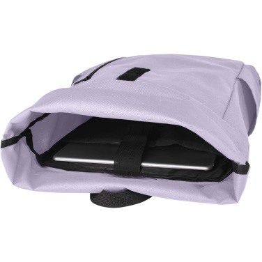 Logotrade Logogeschenke das Foto: Byron 15,6" GRS RPET Roll-Top Rucksack 18 L