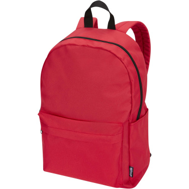 Logotrade Werbegeschenke das Foto: Byron 14" GRS-recycelter City Laptop Rucksack 14 L
