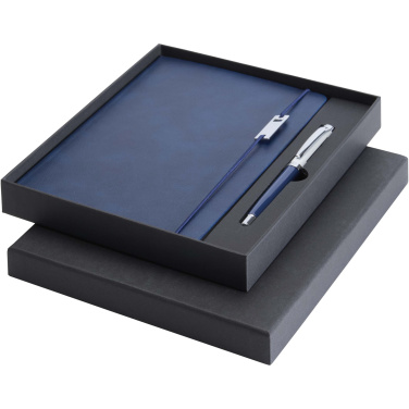 Logotrade werbemittel das Foto: Legato Elegance A5 Hardcover Notizbuch mit Tintenroller Set