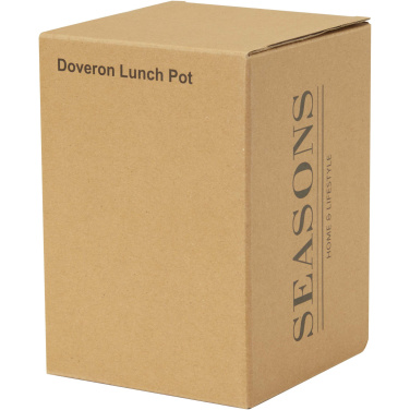 Logotrade werbemittel das Foto: Doveron 500 ml isolierter Lunchpot aus recyceltem Edelstahl