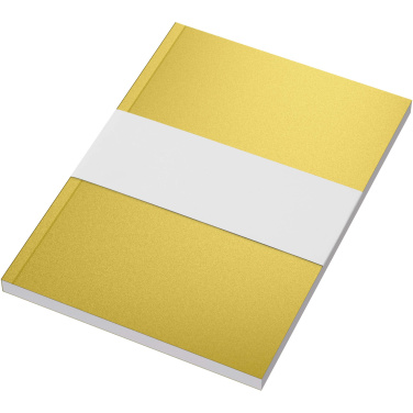 Logotrade Werbegeschenke das Foto: Novella Austen A5 Metallic Softcover Notizbuch – 100 Blatt