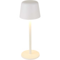 Alya Wiederaufladbare dimmbare Tischlampe mit 3 Lichtmodi, Weiß