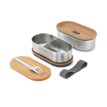 Logotrade Logogeschenke das Foto: Black+Blum Stainless Steel Double Bento Box