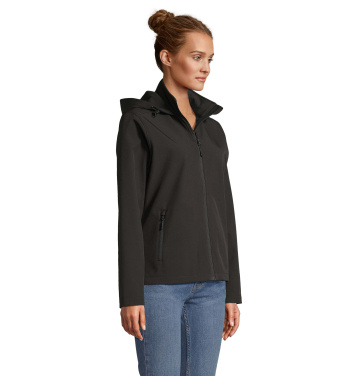 Logotrade Werbegeschenke das Foto: RACE WOMEN HOODED JACKET