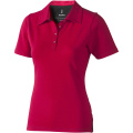 Markham Stretch Poloshirt für Damen, Rot