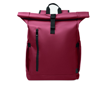 Logotrade Logogeschenke das Foto: Rolltop-Rucksack 600D RPET