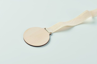 Logotrade Werbegeschenke das Foto: Medaille aus Holz