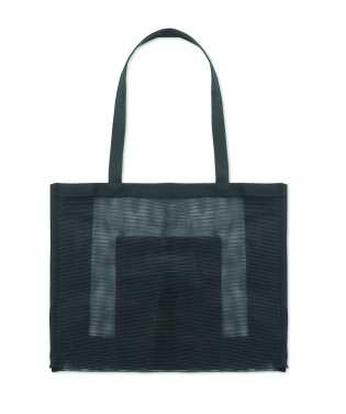 Logotrade Geschäftsgeschenke das Foto: RPET-Mesh-Einkaufstasche