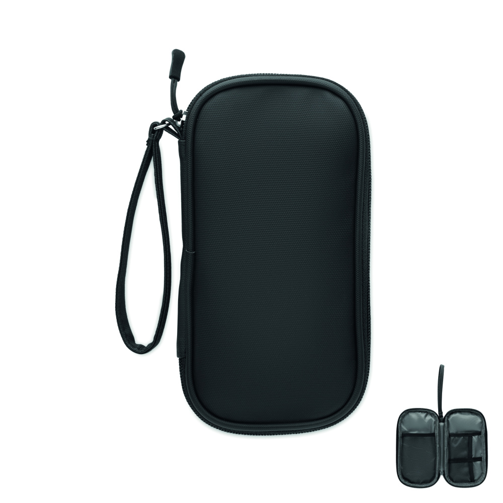 Logotrade werbemittel das Foto: Tech Organizer-Tasche RPET