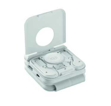 Logotrade Logogeschenke das Foto: 3fach Ladestation