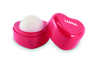 Logotrade werbemittel das Foto: Lippenbalsam Herz