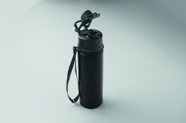 Logotrade Werbegeschenke das Foto: Faltbare Sportflasche Silikon