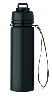 Logotrade Logogeschenke das Foto: Faltbare Sportflasche Silikon