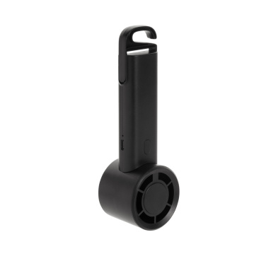 Logotrade Geschäftsgeschenke das Foto: Twist wiederaufladbarer tragbarer Ventilator aus RCS rABS