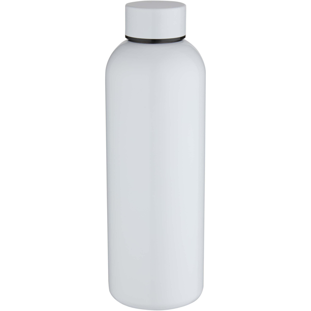 Logotrade werbemittel das Foto: Spring 750 ml RCS-zertifizierte einwandige Sublimation Trinkflasche aus recyceltem Edelstahl
