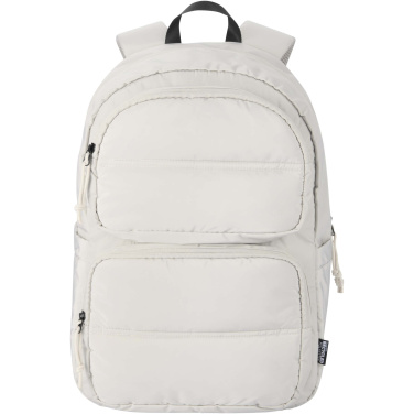 Logotrade Logogeschenke das Foto: Puffer 15,6" GRS recycelter Laptoprucksack 18L