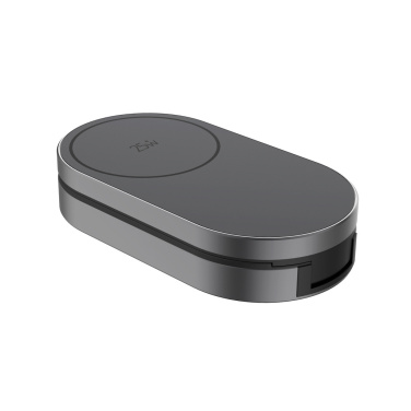 Logotrade Geschäftsgeschenke das Foto: Quantum Ultra-Fast 3-in-1 25W faltbarer Wireless Charger