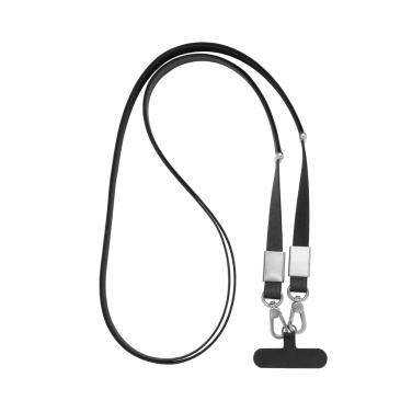 Logotrade Werbeartikel das Foto: Nivo Crossbody-Handyband aus RCS recyceltem PET