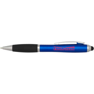 Logotrade Geschäftsgeschenke das Foto: Nash RCS Stylus Kugelschreiber (blaue Tinte)