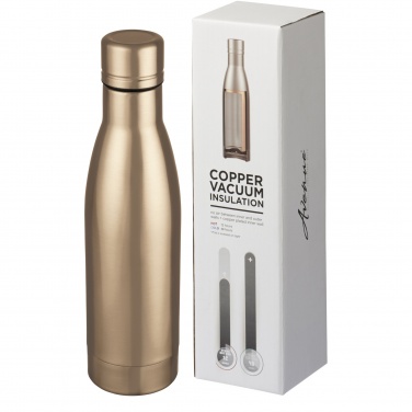 Logo trade promotional merchandise photo of: Vasa 500 ml copper vacuum insulated bottle