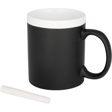Logotrade promotional product image of: Chalk-write 330 ml ceramic mug