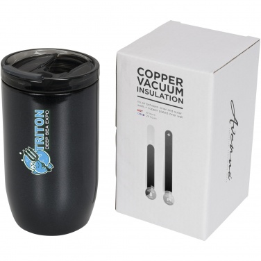 Logo trade promotional merchandise picture of: Copper vacuum insulated tumbler Lagom 380 ml