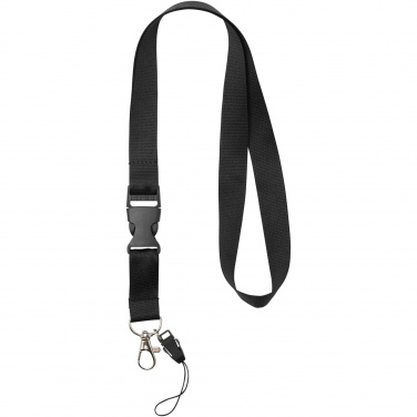 Logo trade promotional products picture of: Sagan phone holder lanyard with detachable buckle