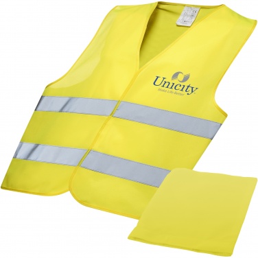 Logo trade promotional gift photo of: RFX™ Watch-out XL safety vest in pouch for professional use