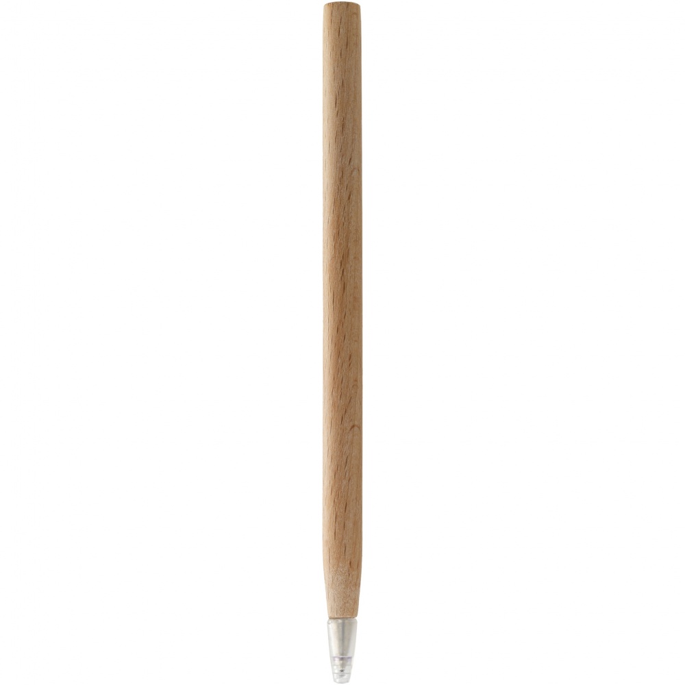 Logo trade promotional items image of: Arica wooden ballpoint pen