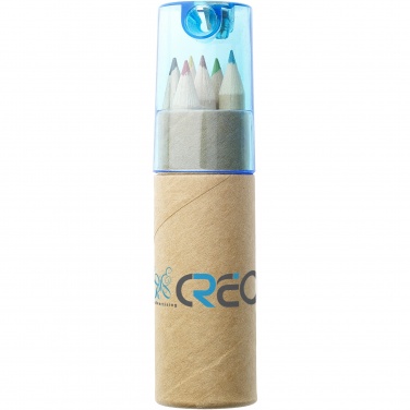 Logotrade promotional merchandise image of: Kram 6-piece coloured pencil set