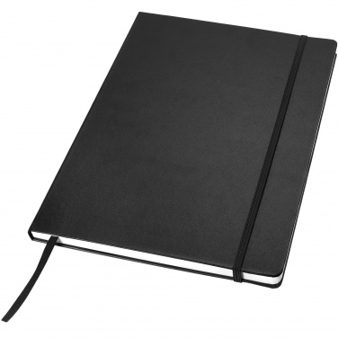Logo trade corporate gifts image of: Executive A4 hard cover notebook