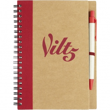 Logotrade promotional gifts photo of: Priestly recycled notebook with pen