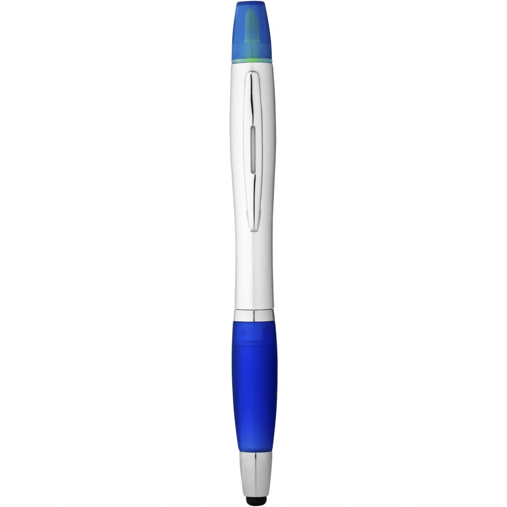 Logotrade corporate gift image of: Nash stylus ballpoint pen and highlighter