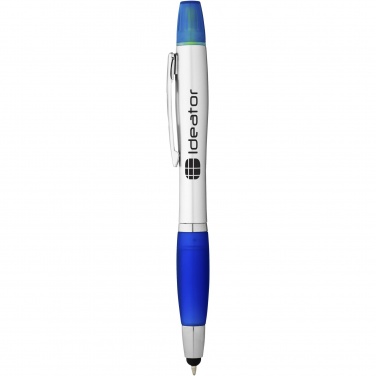 Logotrade promotional product image of: Nash stylus ballpoint pen and highlighter