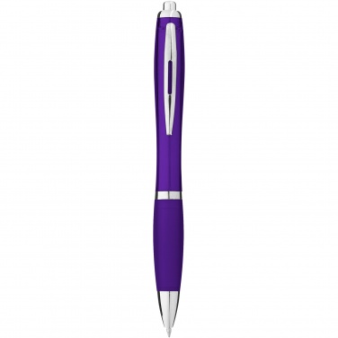 Logotrade promotional giveaway picture of: Nash ballpoint pen coloured barrel and grip