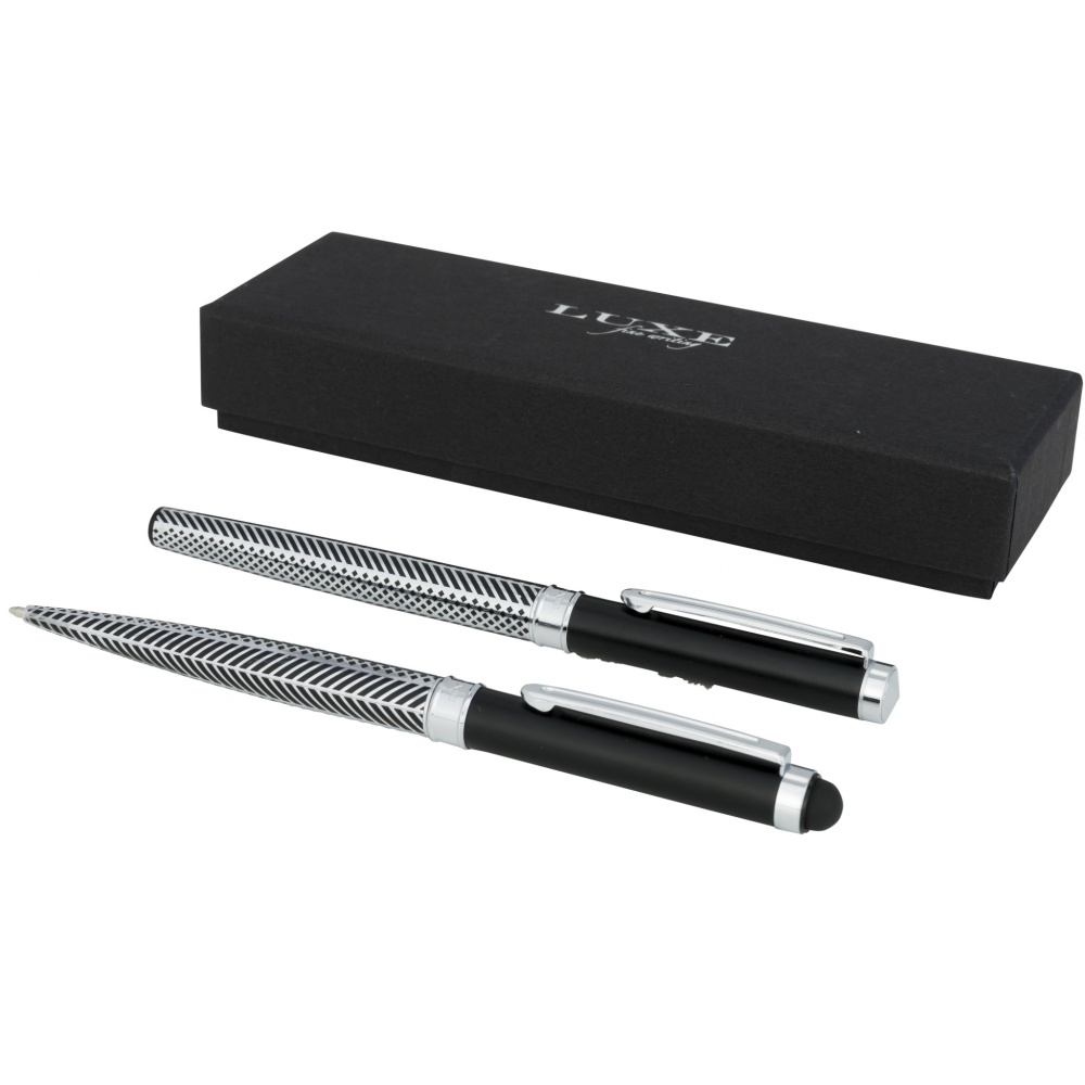 Logo trade business gifts image of: Empire duo pen gift set