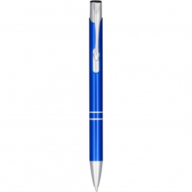 Logotrade business gift image of: Moneta anodized aluminium click ballpoint pen