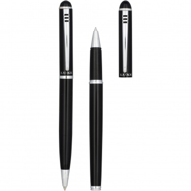 Logo trade promotional gift photo of: Andante duo pen gift set