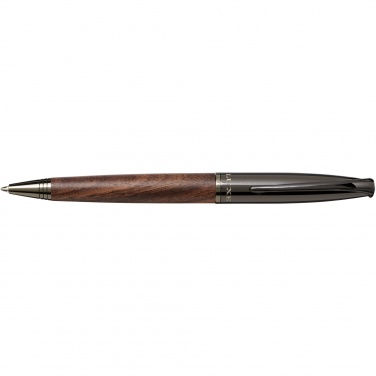 Logo trade advertising products picture of: Loure wood barrel ballpoint pen
