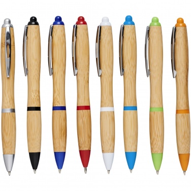 Logotrade business gifts photo of: Nash bamboo ballpoint pen