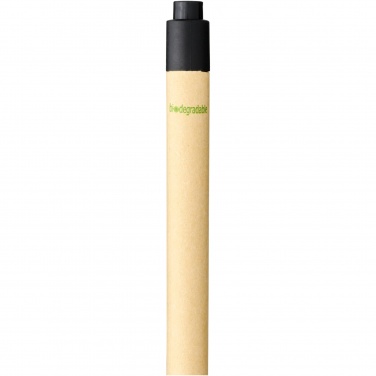 Logotrade promotional item image of: Berk recycled carton and corn plastic ballpoint pen